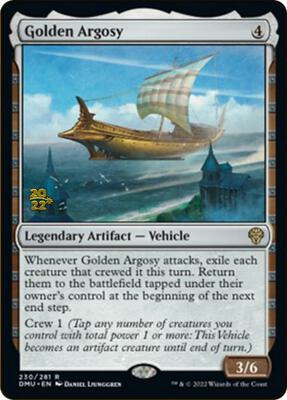 Golden Argosy card from Prerelease Cards