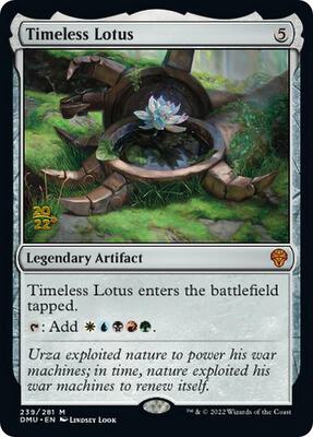 Timeless Lotus card from Prerelease Cards