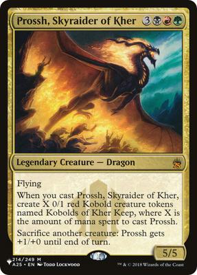 Prossh, Skyraider of Kher card from The List Reprints