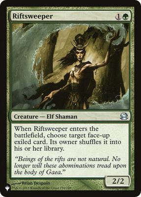 Riftsweeper card from The List Reprints
