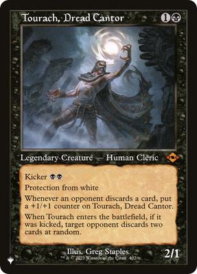 Tourach, Dread Cantor (Retro Frame) card from The List Reprints