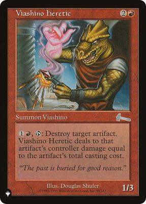 Viashino Heretic card from The List Reprints