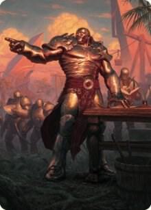 Karn, Living Legacy Art Card (1/81) card from Art Series: Dominaria United