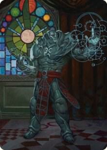Karn, Living Legacy Art Card (2/81) card from Art Series: Dominaria United