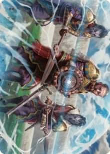 Argivian Phalanx Art Card card from Art Series: Dominaria United