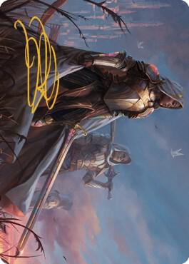Danitha, Benalia's Hope Art Card (Gold-Stamped Signature) card from Art Series: Dominaria United