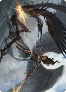 Destroy Evil Art Card card from Art Series: Dominaria United