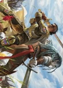 Join Forces Art Card card from Art Series: Dominaria United