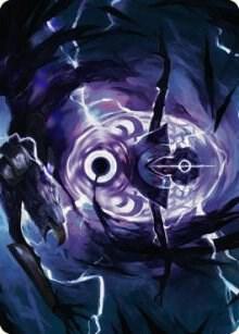 Rona's Vortex Art Card card from Art Series: Dominaria United