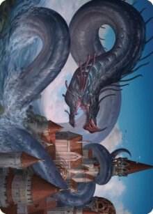 Tolarian Terror Art Card card from Art Series: Dominaria United
