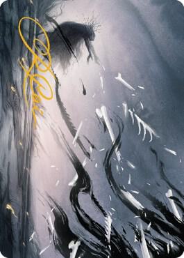 Shadow Prophecy Art Card (Gold-Stamped Signature) card from Art Series: Dominaria United