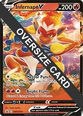 Infernape V - SWSH252 card from Jumbo Cards
