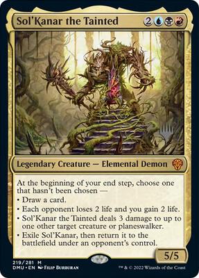 Sol'Kanar the Tainted card from Promo Pack: Dominaria United