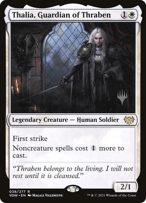 Thalia, Guardian of Thraben card from Promo Pack: Dominaria United