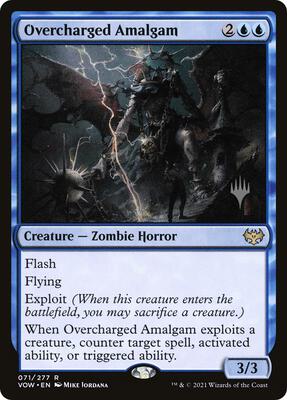 Overcharged Amalgam card from Promo Pack: Dominaria United