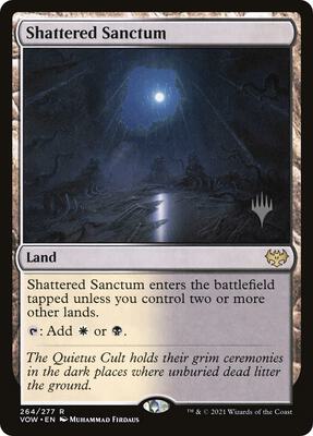 Shattered Sanctum card from Promo Pack: Dominaria United
