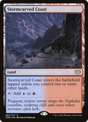 Stormcarved Coast card from Promo Pack: Dominaria United