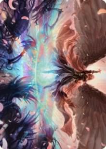 Iridian Maelstrom Art Card card from Art Series: Dominaria United