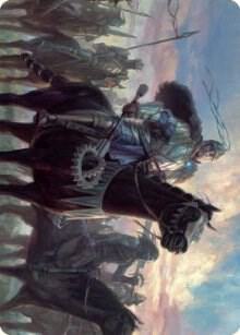 Shanid, Sleepers' Scourge Art Card card from Art Series: Dominaria United