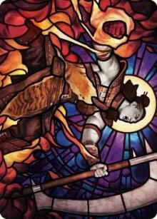 Garna, Bloodfist of Keld Art Card card from Art Series: Dominaria United