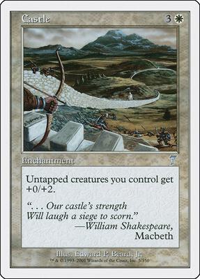 Castle card from 7th Edition