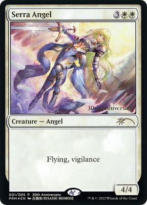 Serra Angel (001) card from 30th Anniversary Promos