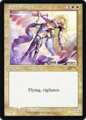 Serra Angel (Retro Frame) card from 30th Anniversary Promos
