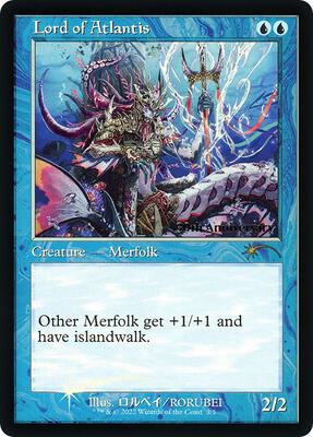 Lord of Atlantis (Retro Frame) card from 30th Anniversary Promos