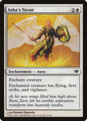 Asha's Favor card from Conflux