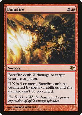 Banefire card from Conflux