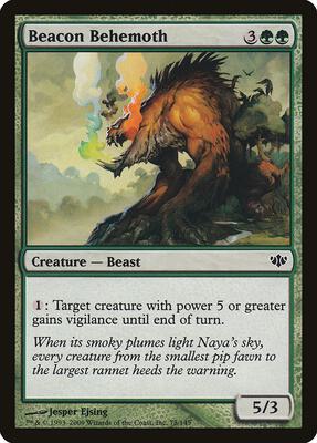 Beacon Behemoth card from Conflux