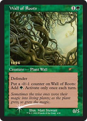 Wall of Roots card from 30th Anniversary Promos