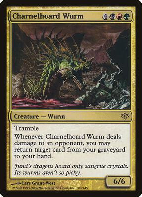 Charnelhoard Wurm card from Conflux