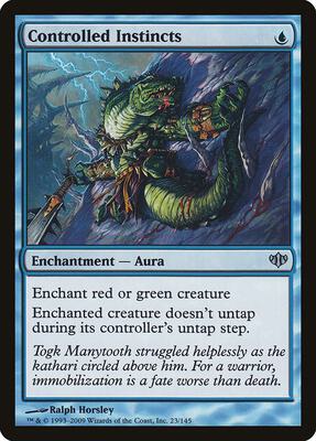 Controlled Instincts card from Conflux