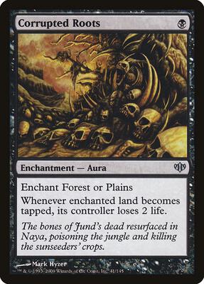 Corrupted Roots card from Conflux