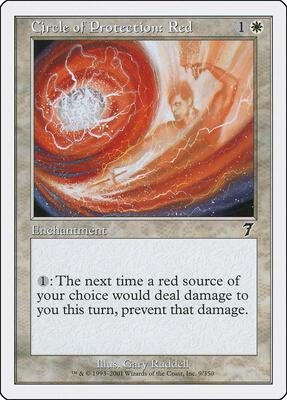Circle of Protection: Red card from 7th Edition