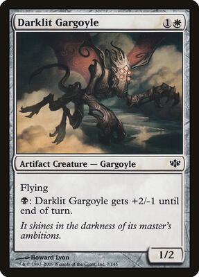 Darklit Gargoyle card from Conflux