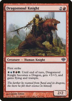 Dragonsoul Knight card from Conflux