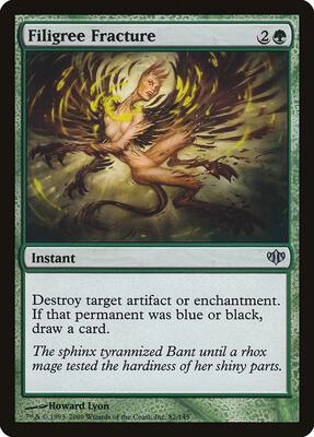 Filigree Fracture card from Conflux