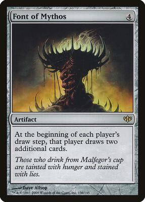 Font of Mythos card from Conflux
