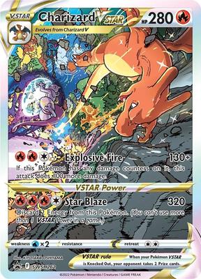 Charizard VSTAR - SWSH262 card from SWSH: Sword & Shield Promo Cards