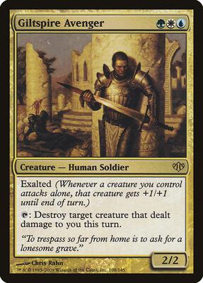 Giltspire Avenger card from Conflux