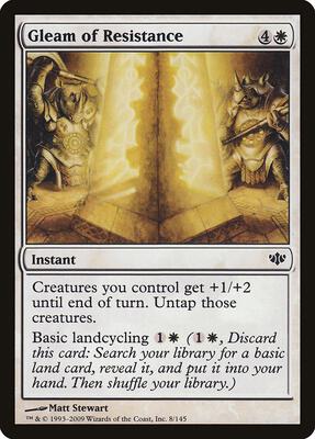 Gleam of Resistance card from Conflux