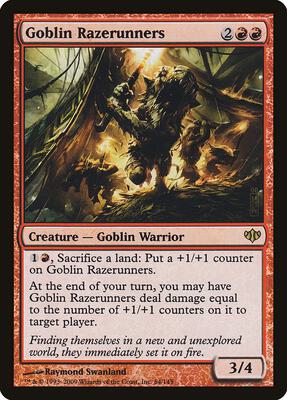 Goblin Razerunners card from Conflux