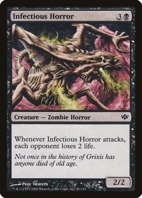 Infectious Horror card from Conflux