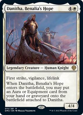 Danitha, Benalia's Hope card from Promo Pack: Dominaria United