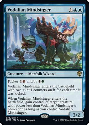 Vodalian Mindsinger card from Promo Pack: Dominaria United