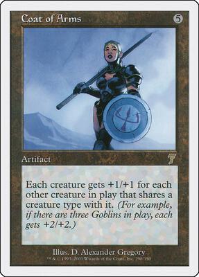 Coat of Arms card from 7th Edition