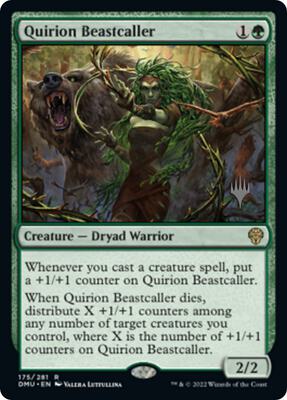 Quirion Beastcaller card from Promo Pack: Dominaria United