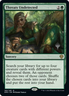 Threats Undetected card from Promo Pack: Dominaria United